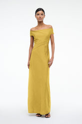 CHEYENNE DRESS | CHARTREUSE