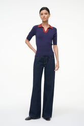 GENE TOP | NAVY SANGRIA