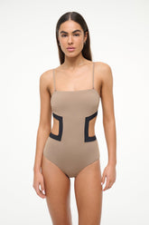 HAIKU ONE PIECE | TAUPE BLACK