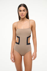 HAIKU ONE PIECE | TAUPE BLACK