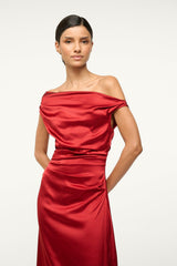 PHARE SILK DRESS | ROUGE