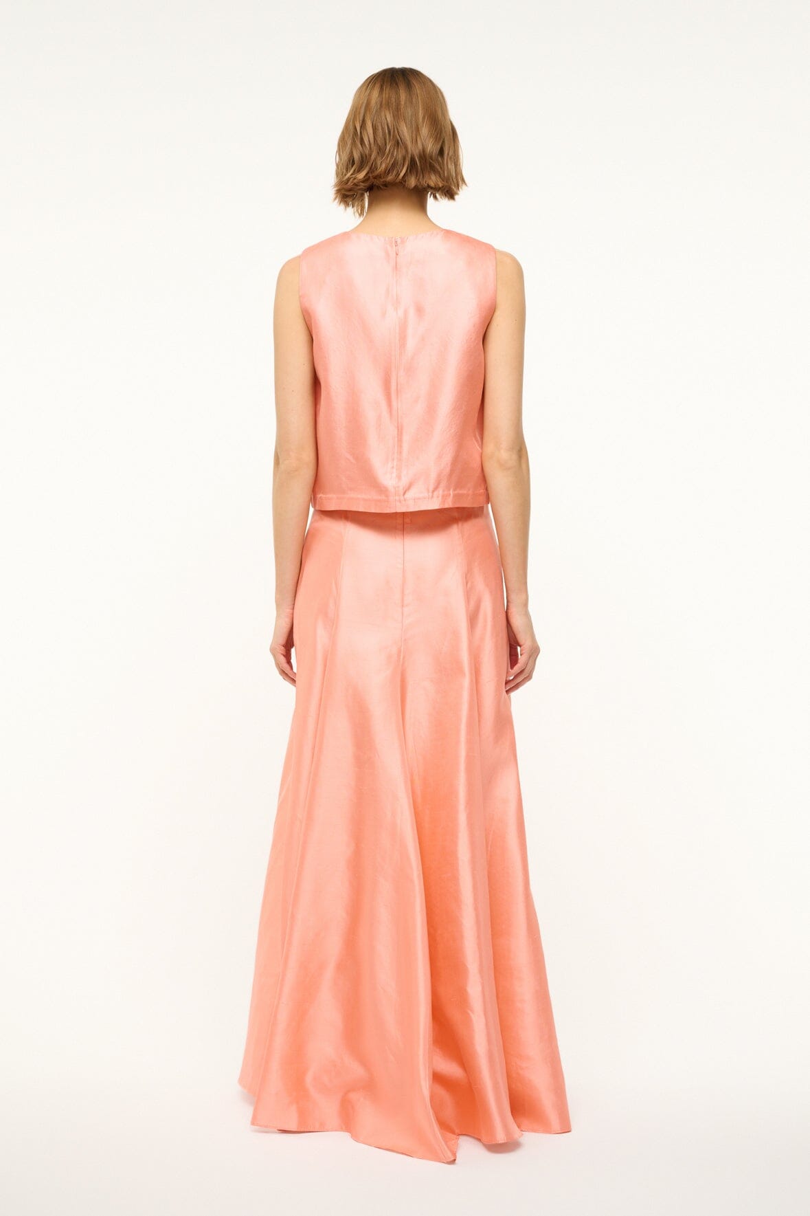 CASSIA SILK TOP | CARNATION