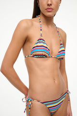 LIDO BIKINI TOP | MARKET STRIPE