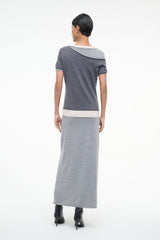 LYRIC DRESS | HEATHER GREY MULTI