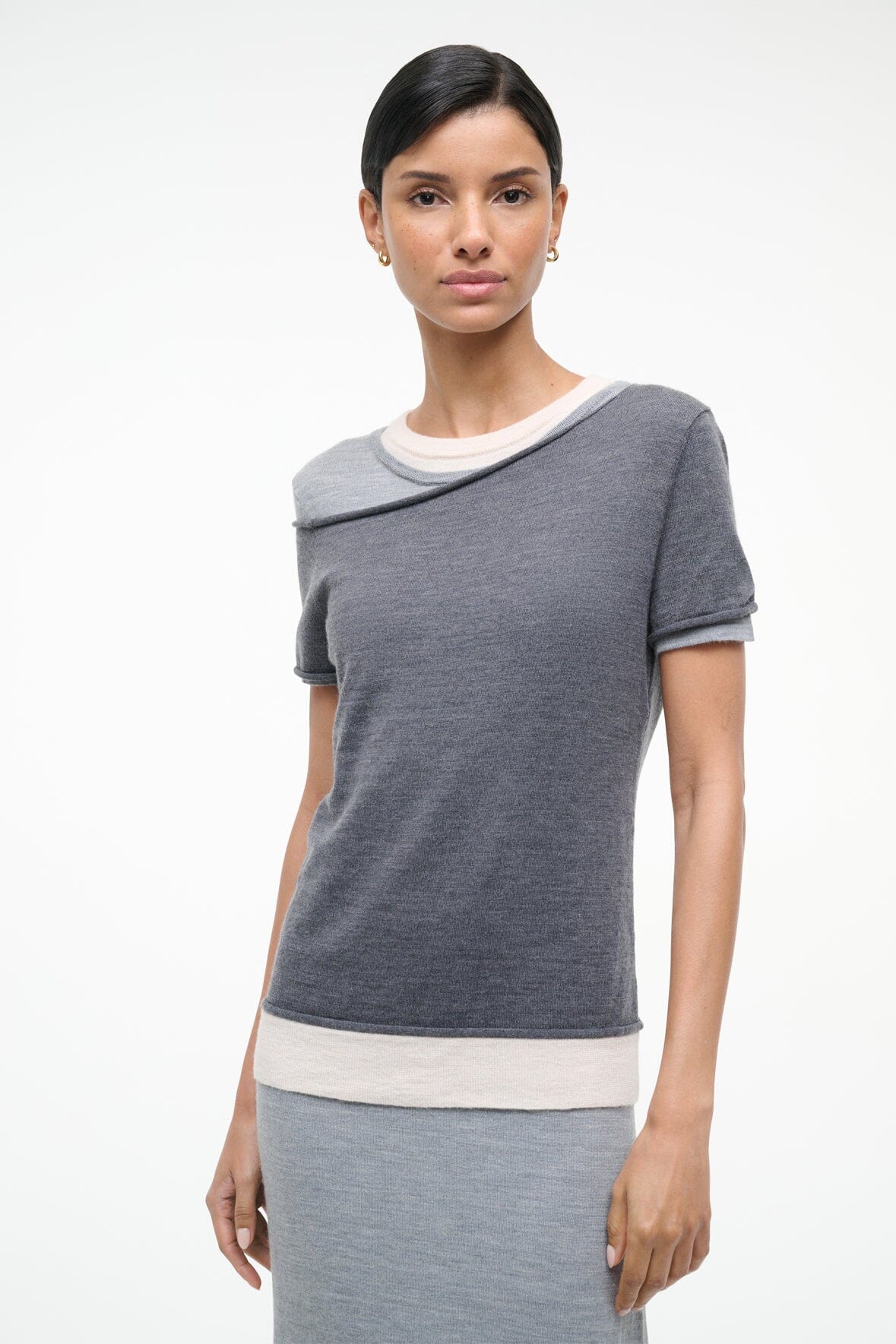 LYRIC DRESS | HEATHER GREY MULTI
