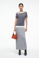 LYRIC DRESS | HEATHER GREY MULTI