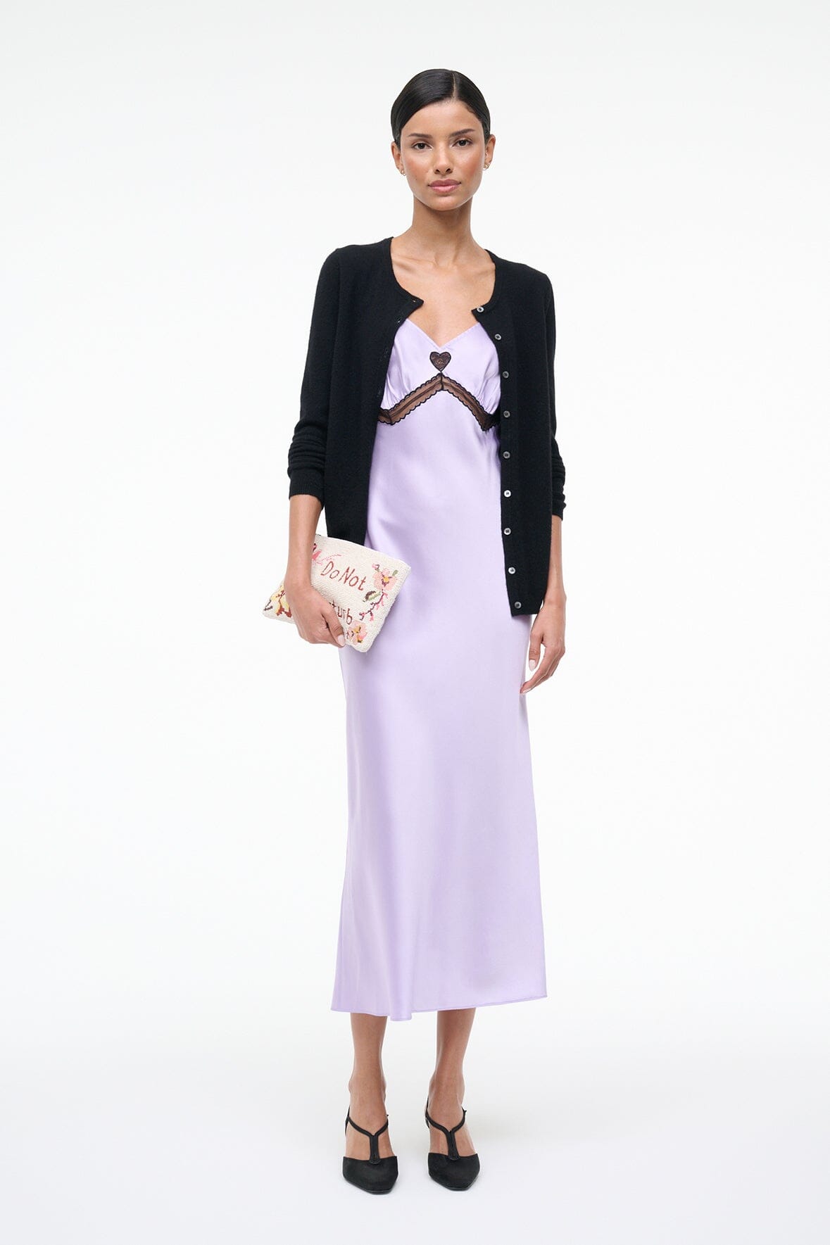 TERRA SILK DRESS | WISTERIA