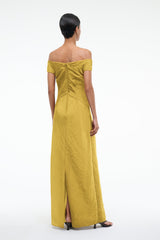 CHEYENNE DRESS | CHARTREUSE