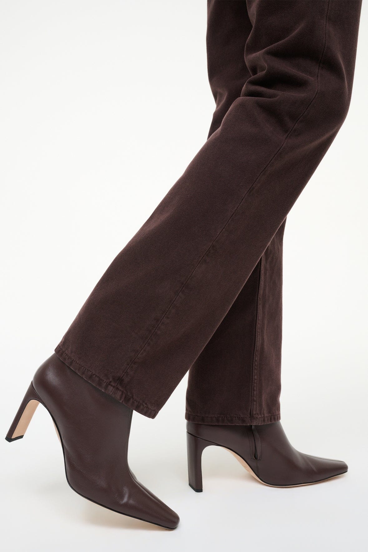 WALLY ANKLE HIGH HEEL BOOT | ESPRESSO