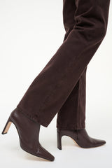 WALLY ANKLE HIGH HEEL BOOT | ESPRESSO