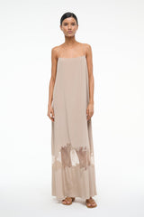 DELFINA SILK DRESS | DUNE