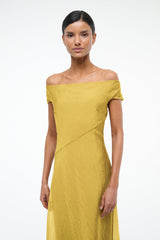 CHEYENNE DRESS | CHARTREUSE