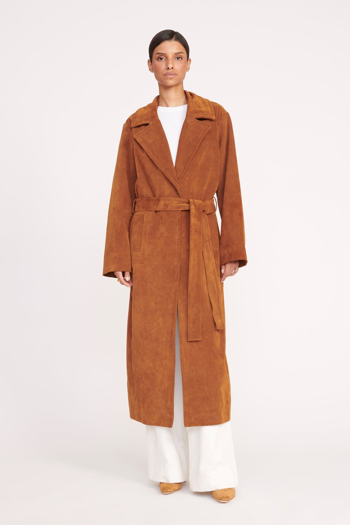 HOLDEN COAT | TAN