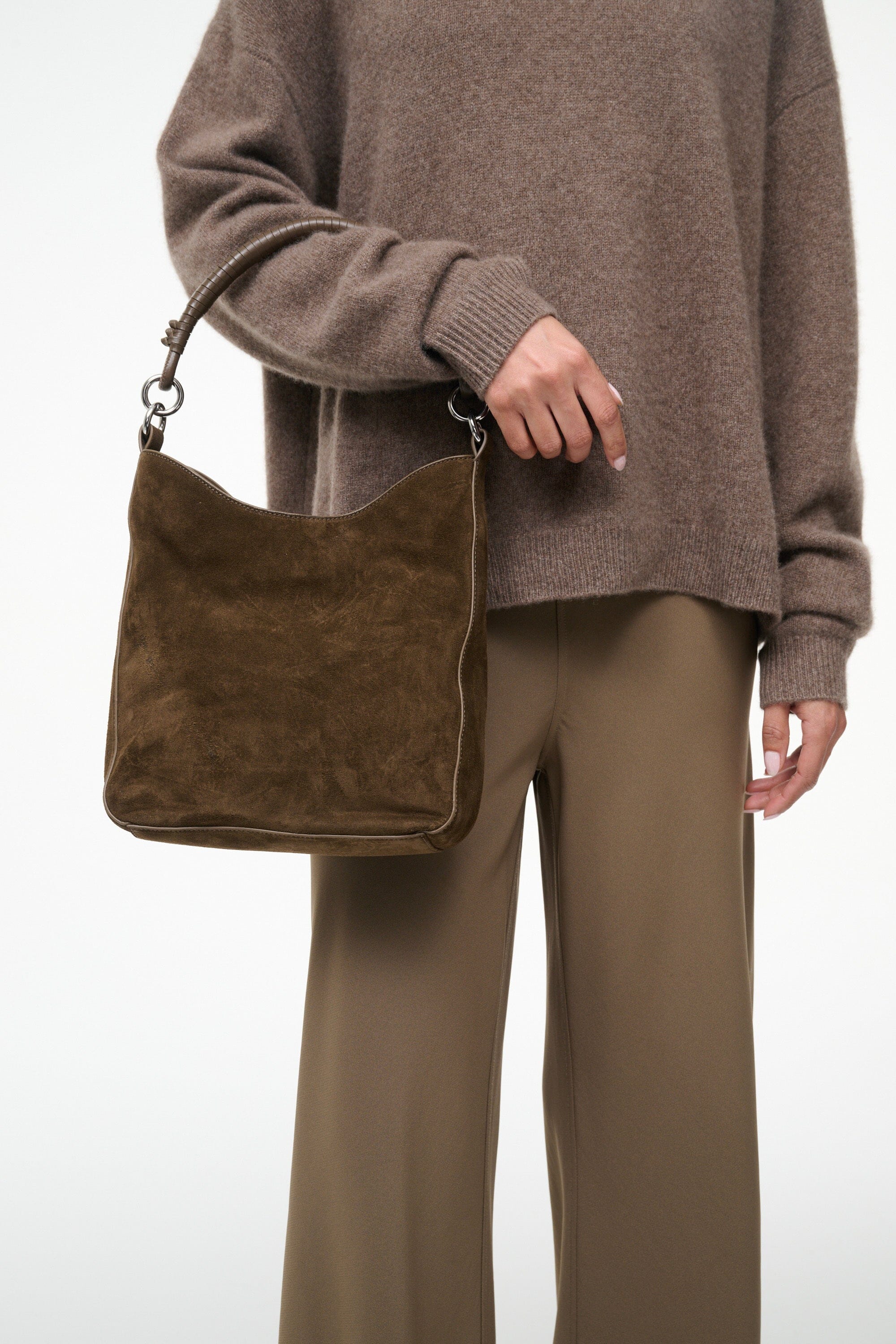MEL SHOULDER BAG | TRUFFLE SUEDE