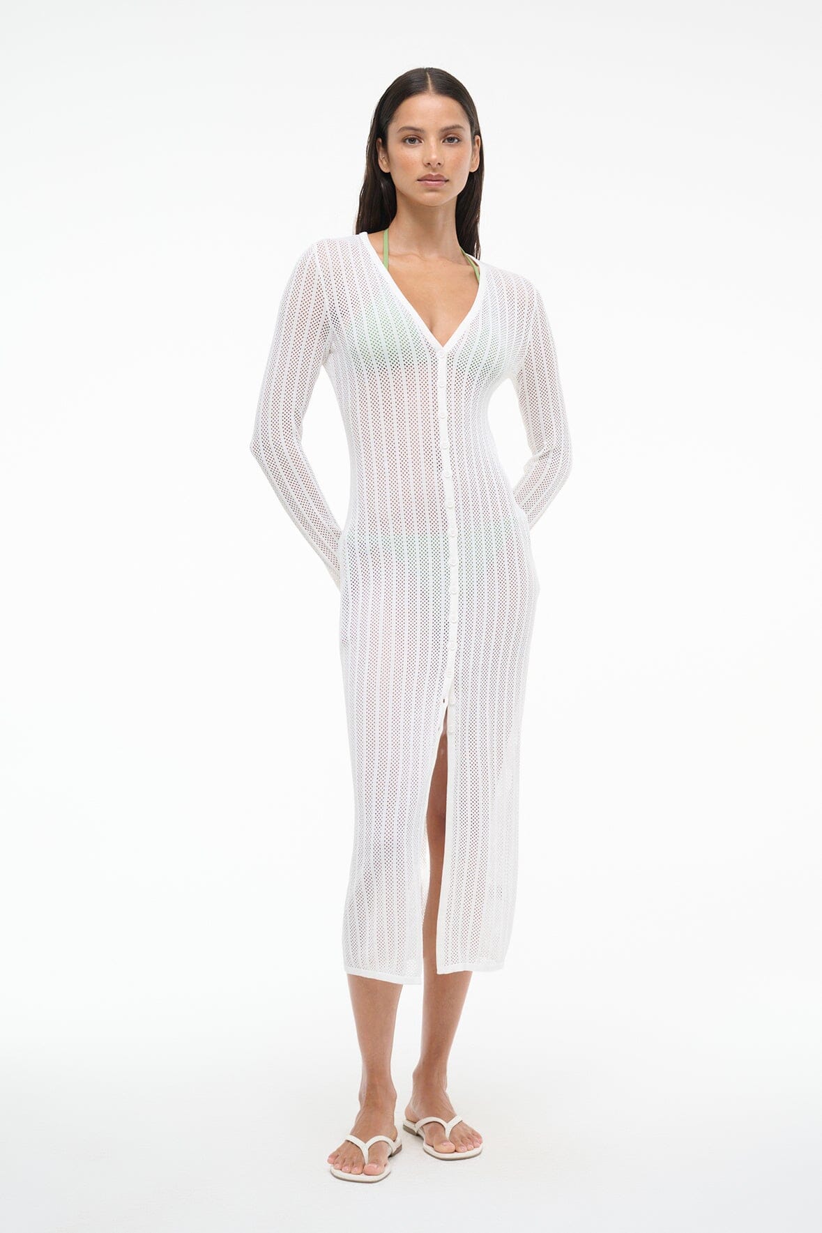 SHOKO COVERUP DRESS | IVORY