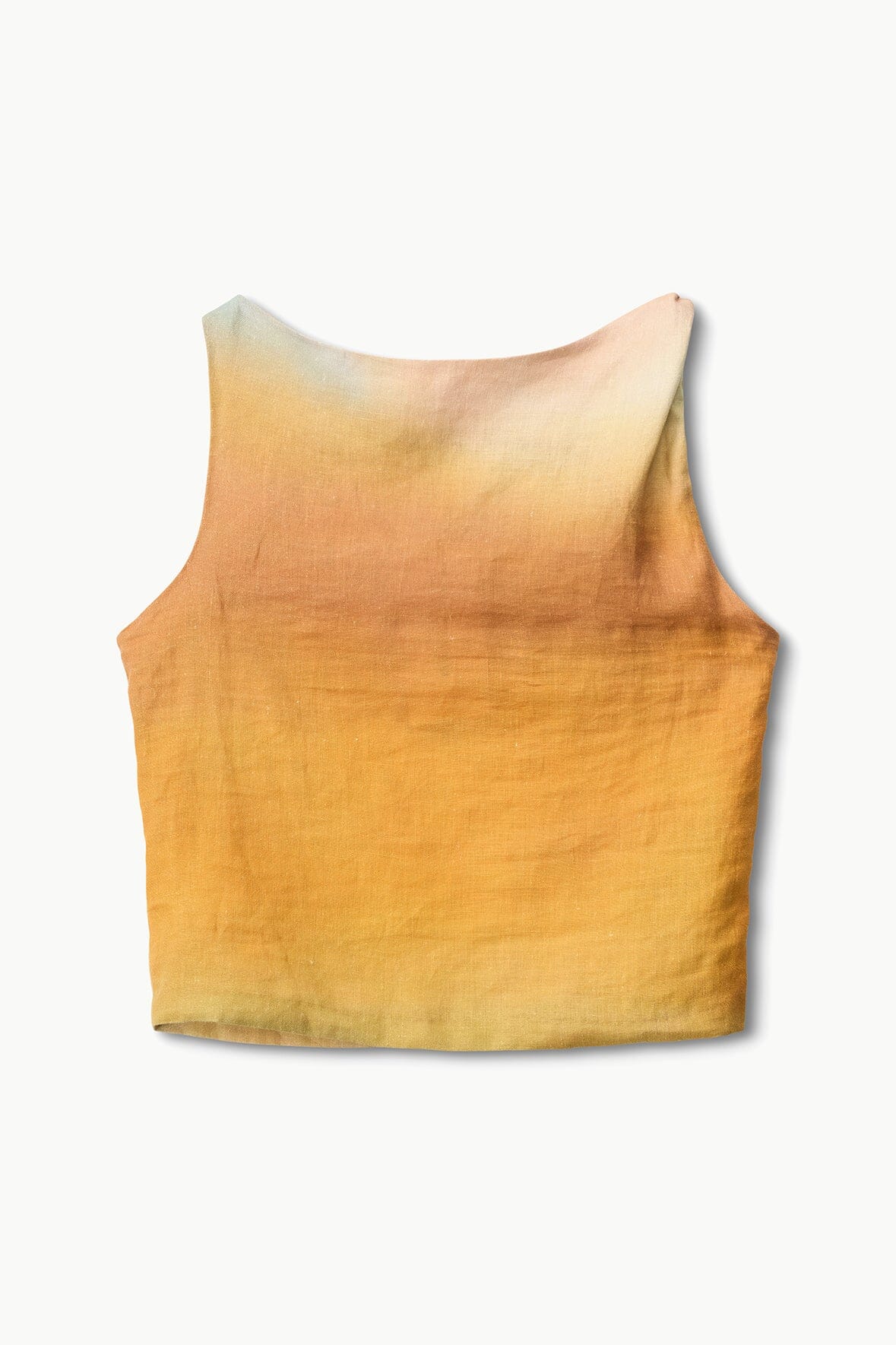 BOA LINEN TOP | PASTEL CLOUDS