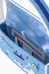 TOMMY BEADED BAG | NANTUCKET WHALE