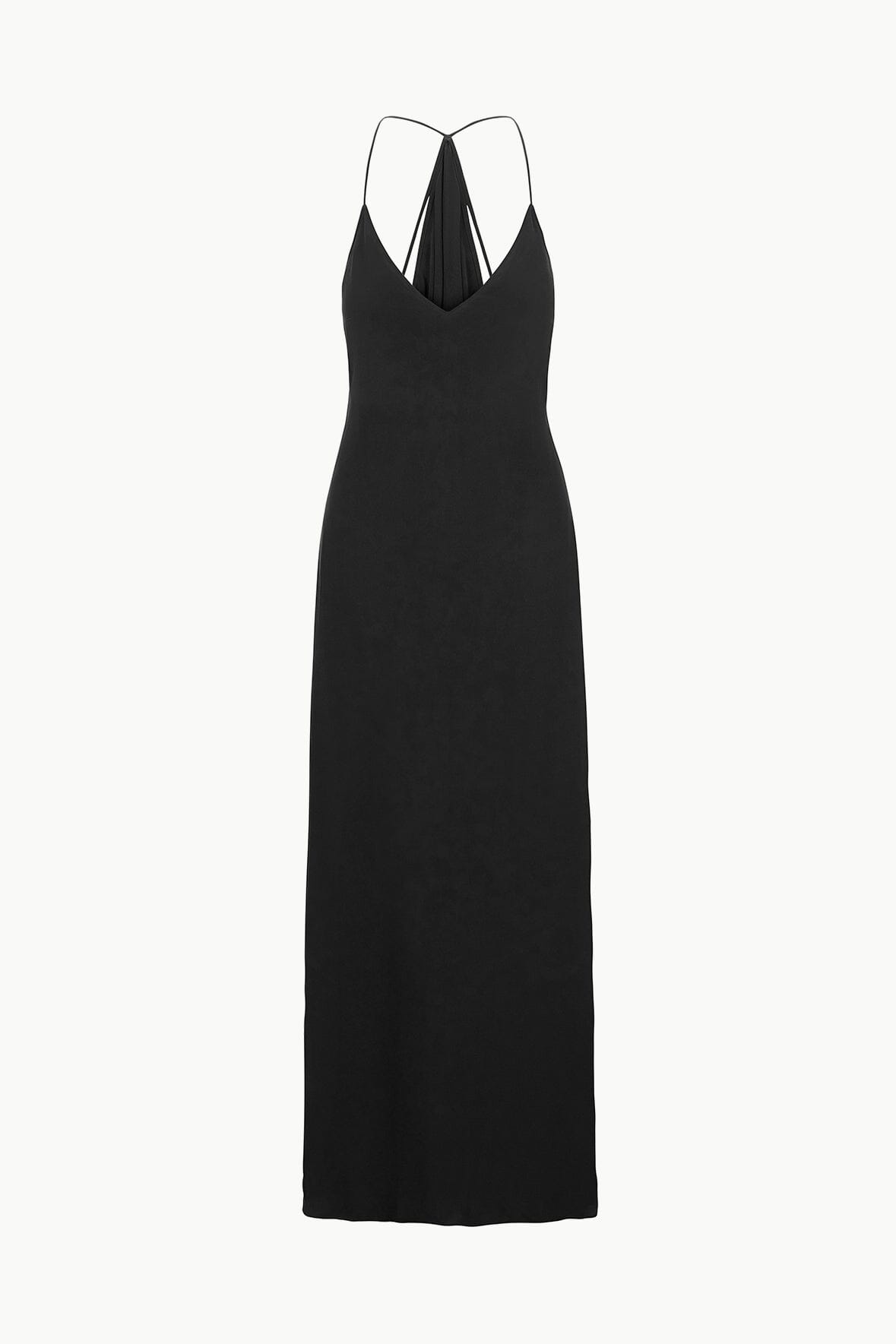 MACHU SILK DRESS | BLACK