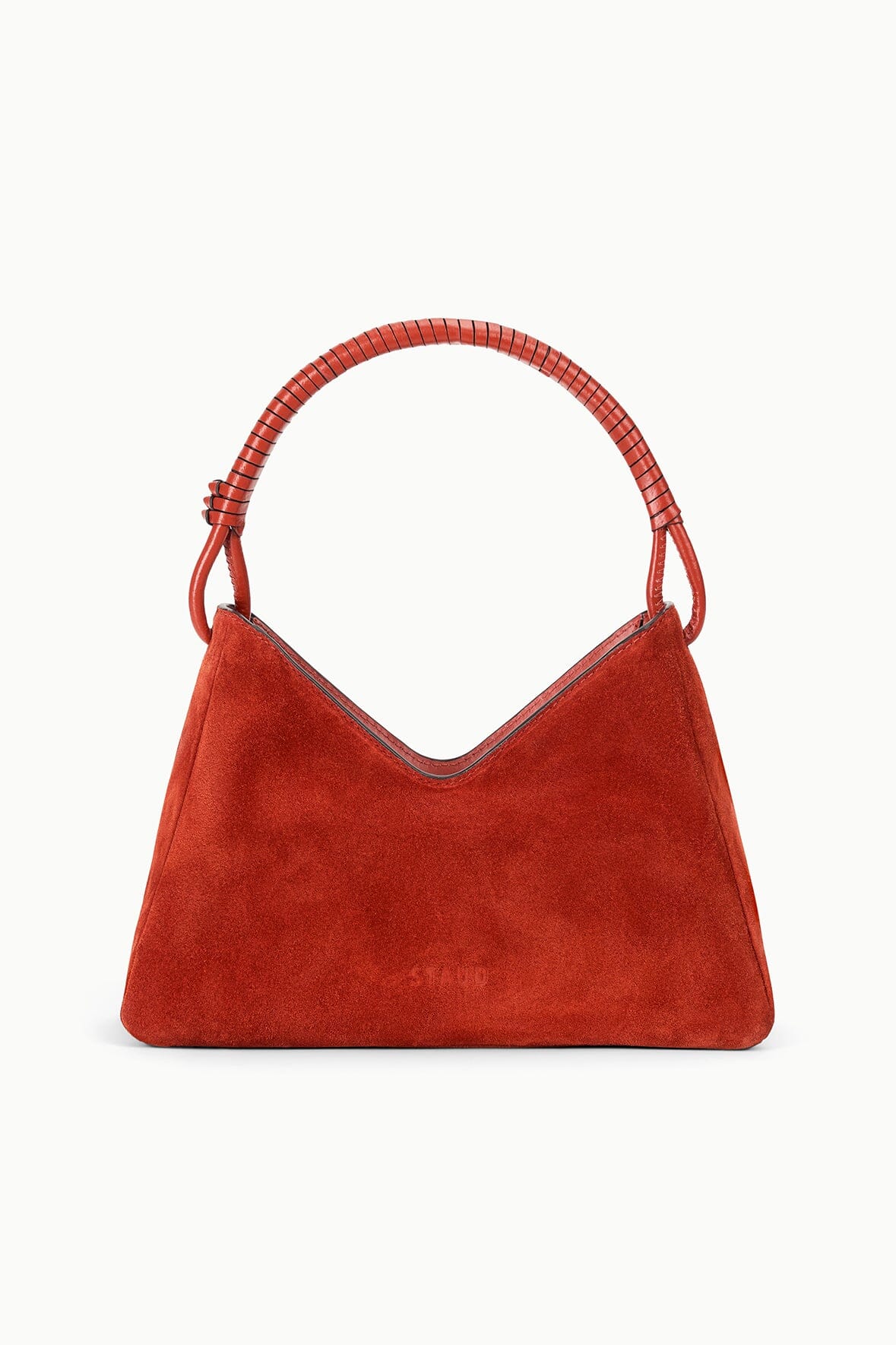 VALERIE SHOULDER BAG | AUBURN SUEDE